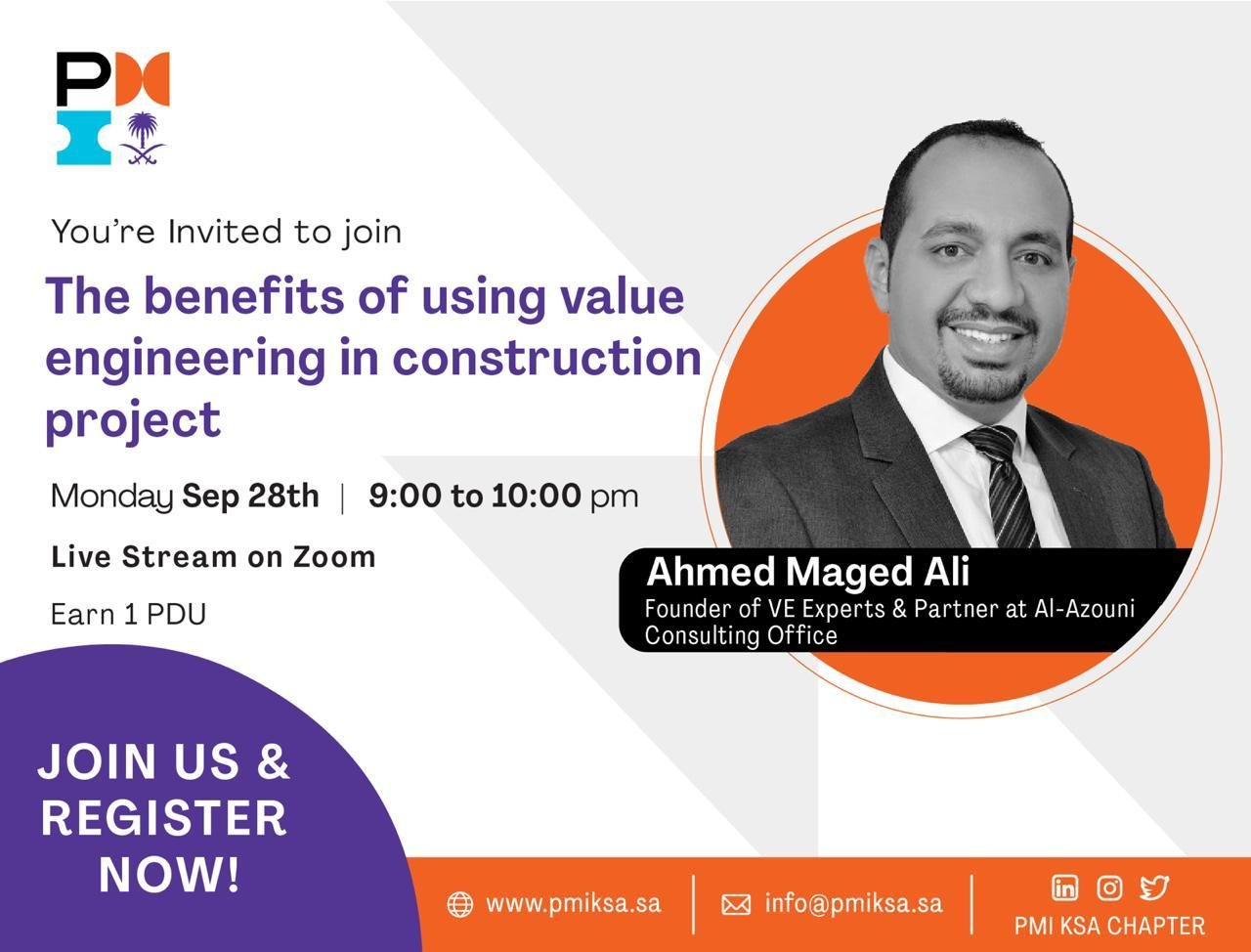 The benefits of using Value Engineering in Construction Projects.